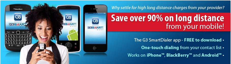 G3 SmartDialer Mobile App
